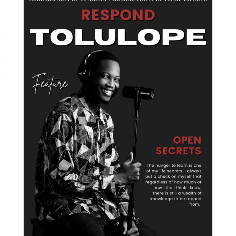 RESPOND with Tolulope Kolade